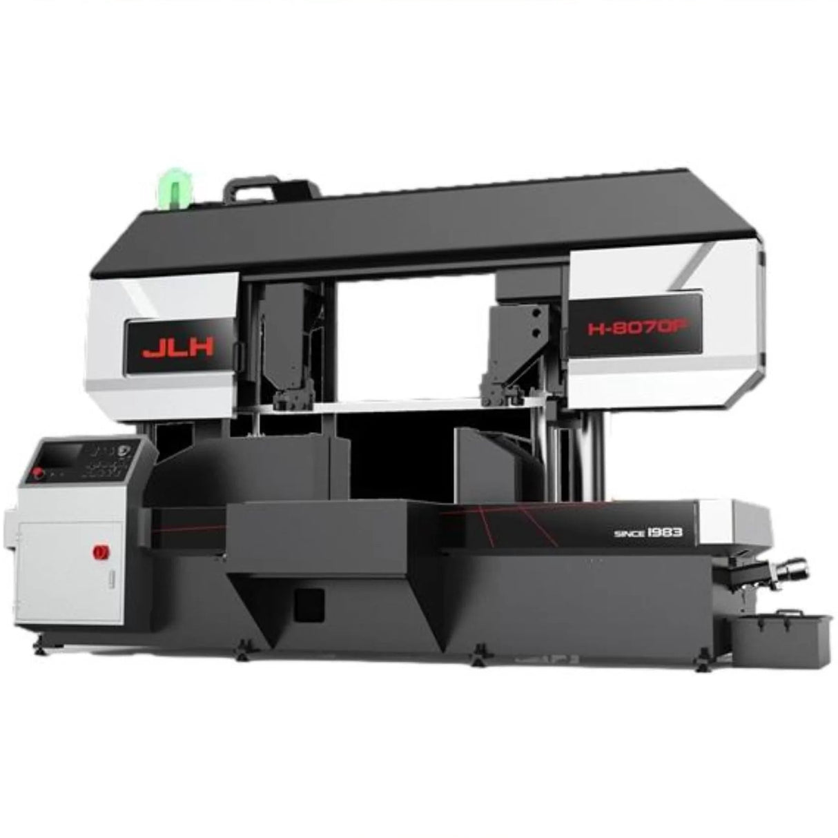 H-1000 Double Column Bandsaw, 1000mm Round & Square Capacity, Power 1000mm Infeed Table (Price Upon Request)