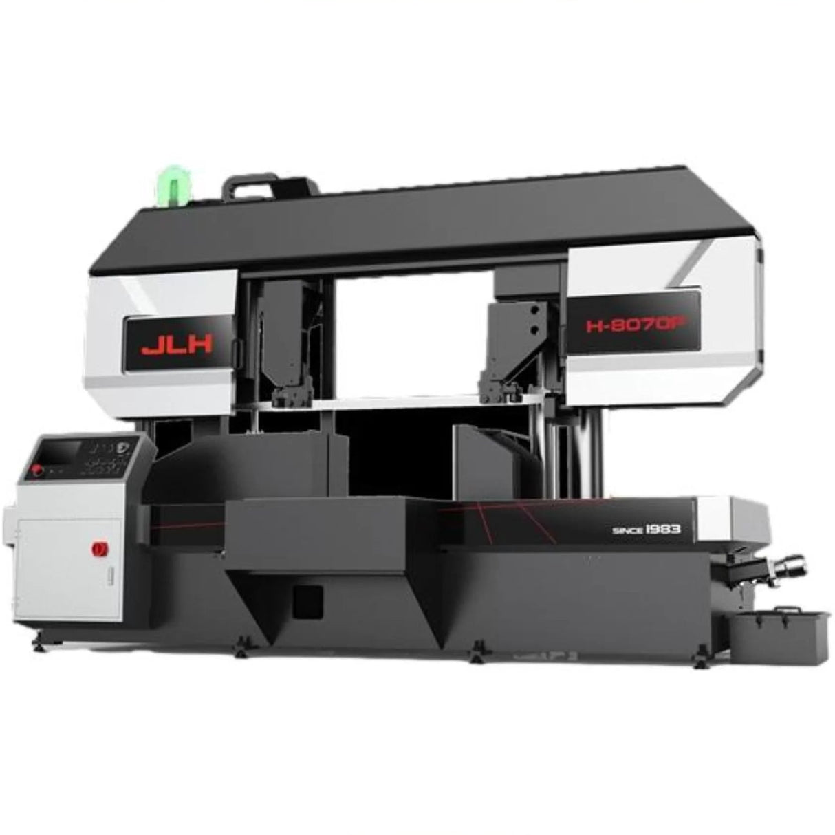 H-1200 Double Column Bandsaw, 1200mm Round & Square Capacity, Power 1000mm Infeed Table