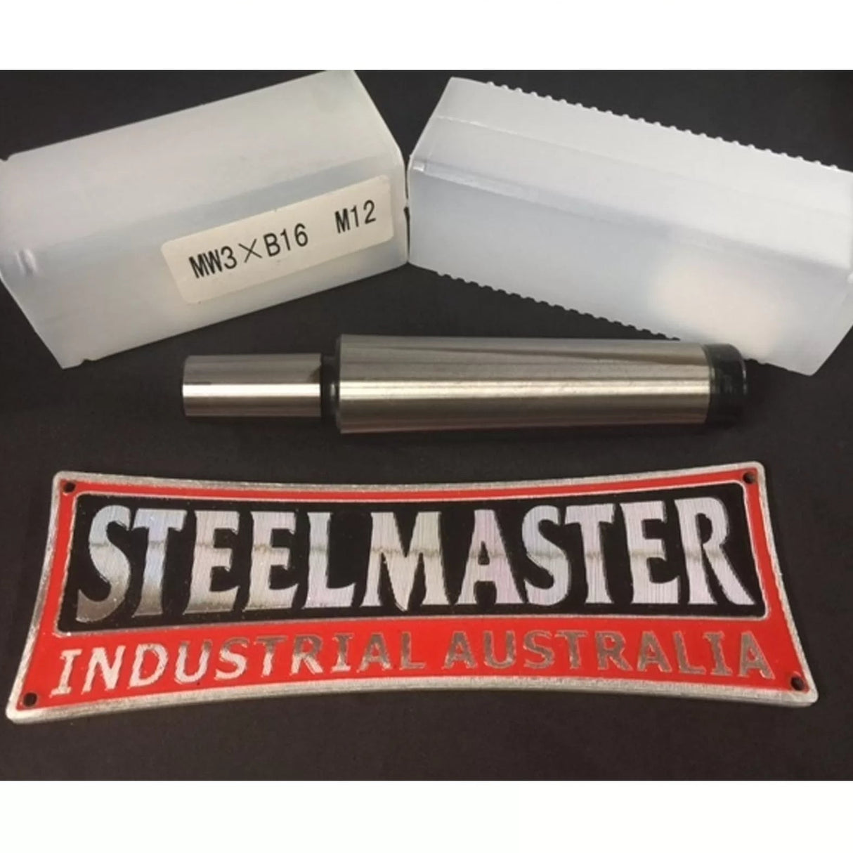 Drill Chuck Arbor, MT3 to B16 (Draw Bar Type) Hardened & Ground