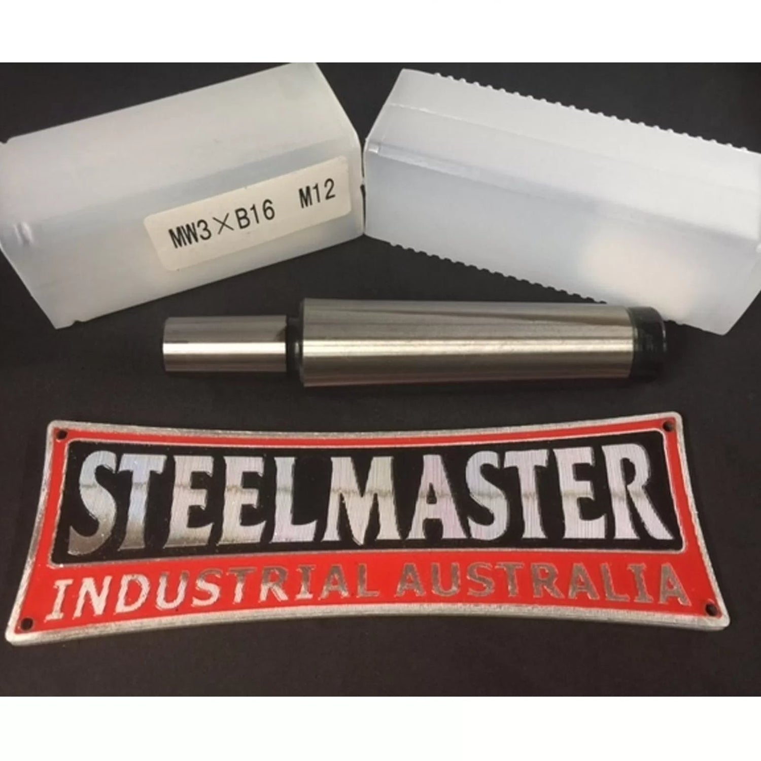 Drill Chuck Arbor, MT3 to B16 (Draw Bar Type) Hardened & Ground