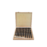 HSS Straight Shank Drill Set, 8 Piece, 13mm-25mm, 13mm Shanks