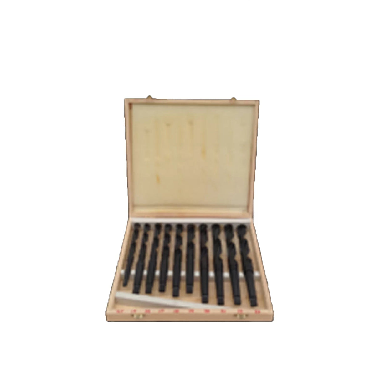 HSS Morse Taper Shank Drill Set, 9 Piece, 14.5mm-30mm, in Box