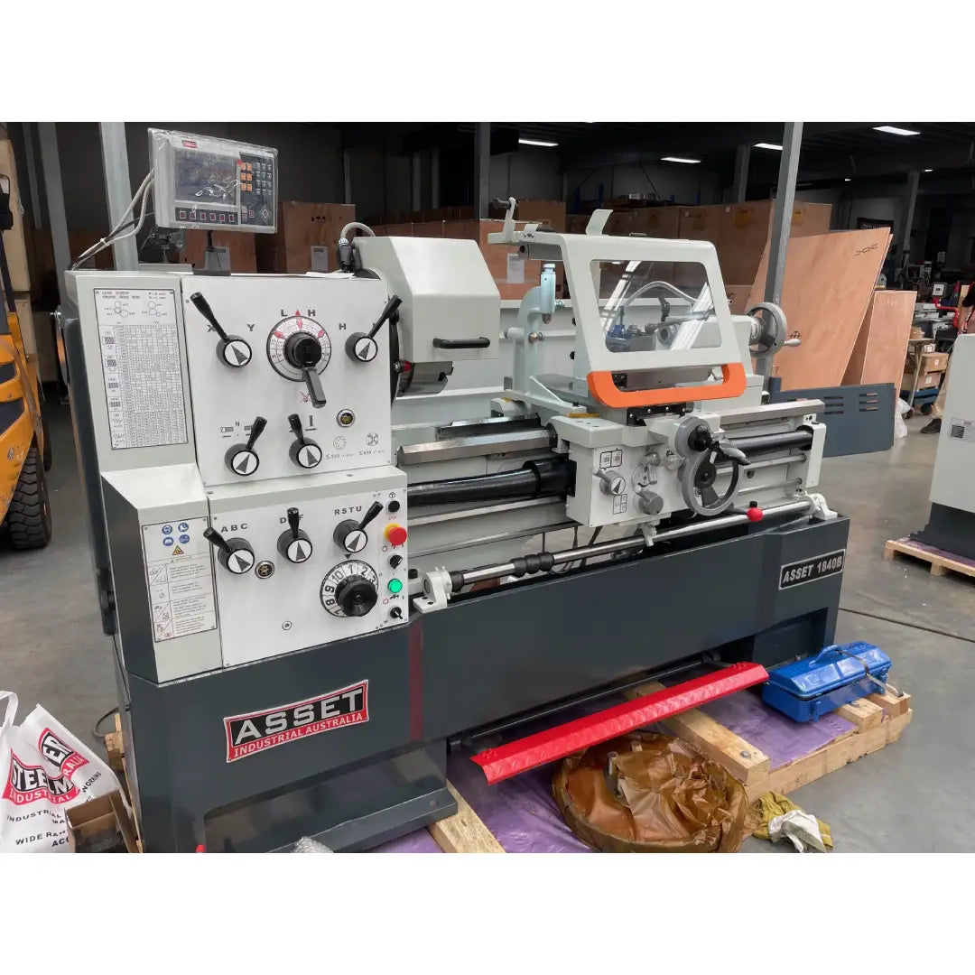 ASSET 1840B - EURO Big Bore Precision Lathe - 1000mm Bed , 460mm Swing , 80mm Bore