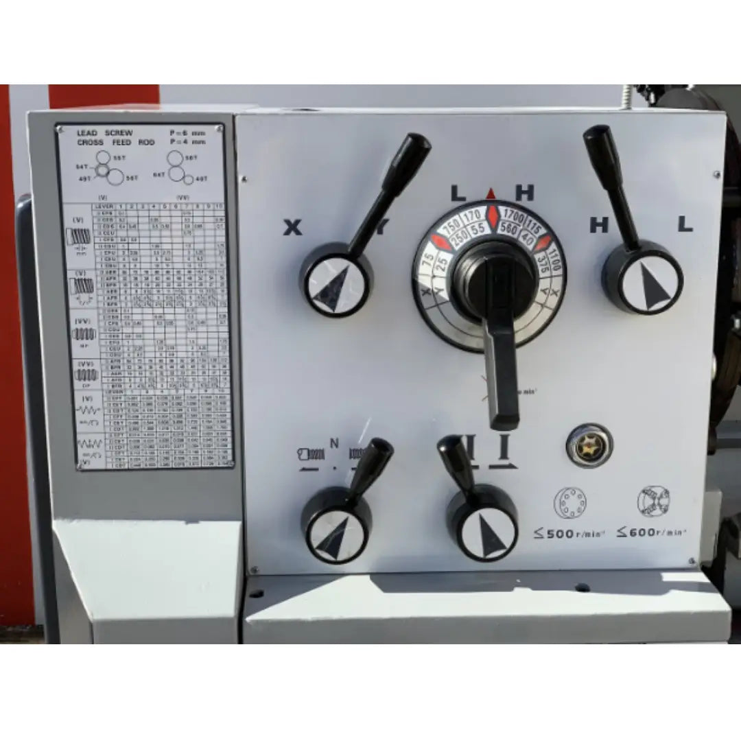 ASSET 1840B - EURO Big Bore Precision Lathe - 1000mm Bed , 460mm Swing , 80mm Bore