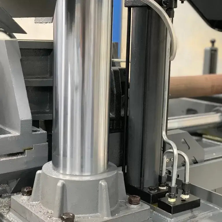 Steelmaster H-330HA Euro Fully Automatic Column Bandsaw 330mm Round & Square Capacity Touchscreen
