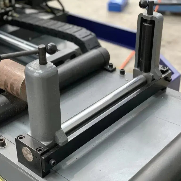Steelmaster H-330HA Euro Fully Automatic Column Bandsaw 330mm Round & Square Capacity Touchscreen