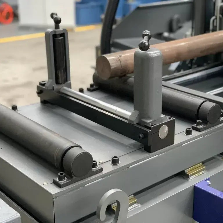 Steelmaster H-330HA Euro Fully Automatic Column Bandsaw 330mm Round & Square Capacity Touchscreen