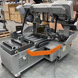 Steelmaster H-330HA Euro Fully Automatic Column Bandsaw 330mm Round & Square Capacity Touchscreen