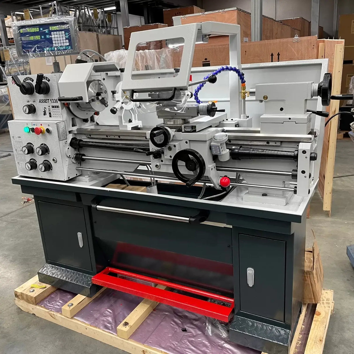 Lathe - ASSET 1336 EURO Precision Workshop, 925mm Centres, 2-Axis DRO