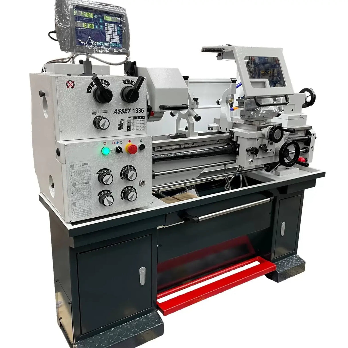 Lathe - ASSET 1336 EURO Precision Workshop, 925mm Centres, 2-Axis DRO