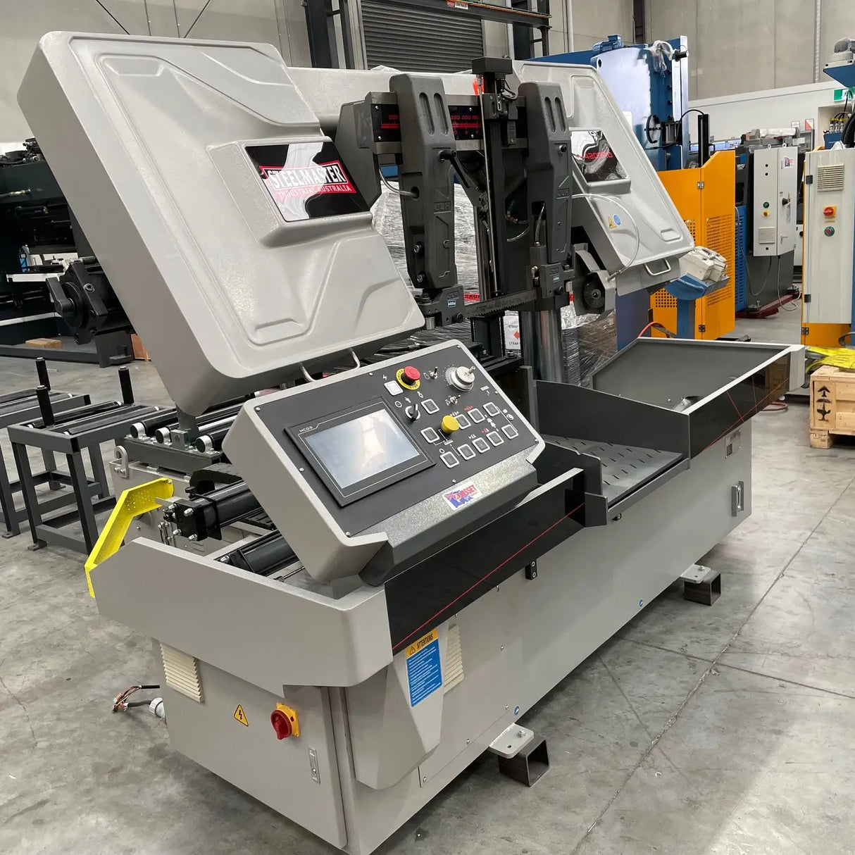 H-420PRO Fully Automatic Column Bandsaw, 420mm Round & Square Capacity, Euro Model