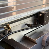 Mill Drill with DRO, Geared Drive Mill Drill With Power Draw Bar, Coolant, Power Head Up & Down