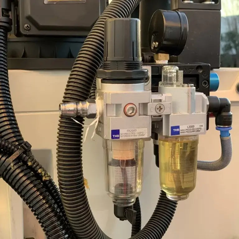 Mill Drill with DRO, Geared Drive Mill Drill With Power Draw Bar, Coolant, Power Head Up & Down