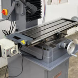 Mill Drill with DRO, Geared Drive Mill Drill With Power Draw Bar, Coolant, Power Head Up & Down