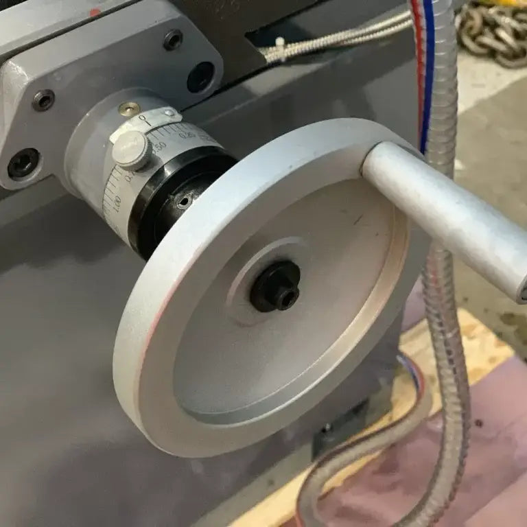 Geared Drive Mill Drill with DRO, Coolant, Dovetail Guides, Power Head Up & Down. Power Drawbar.