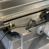Geared Drive Mill Drill with DRO, Coolant, Dovetail Guides, Power Head Up & Down. Power Drawbar.