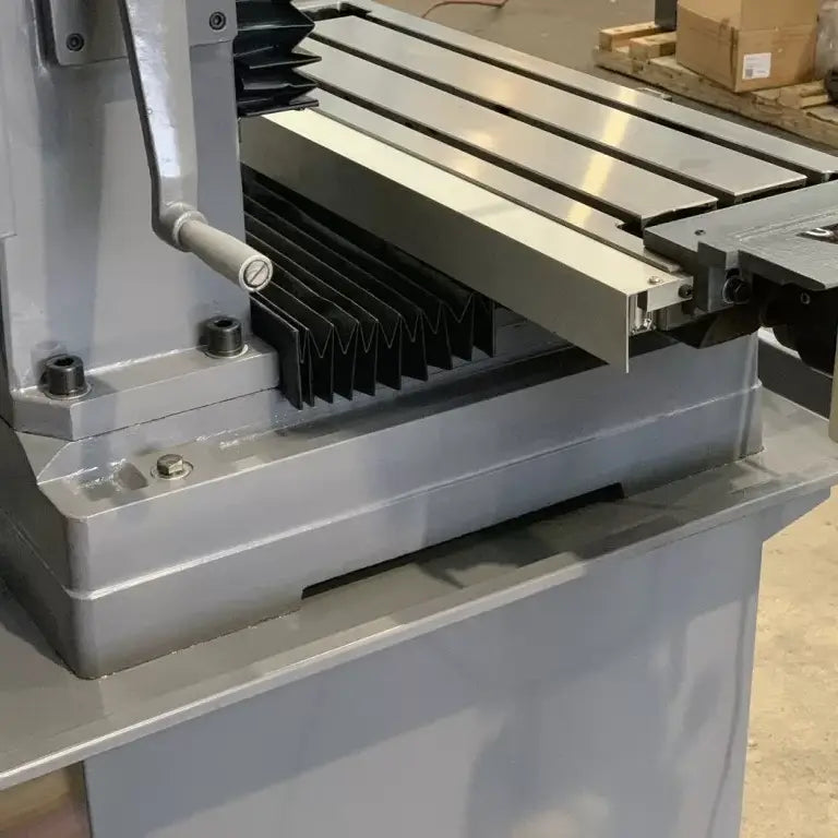 Geared Drive Mill Drill with DRO, Coolant, Dovetail Guides, Power Head Up & Down. Power Drawbar.