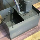 Geared Drive Mill Drill with DRO, Coolant, Dovetail Guides, Power Head Up & Down. Power Drawbar.