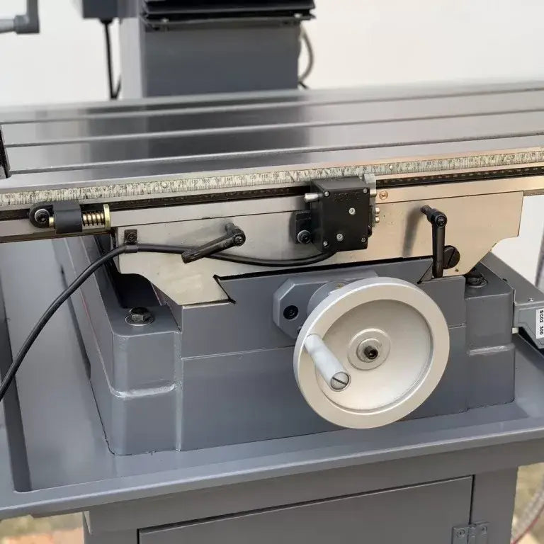 Geared Drive Mill Drill with DRO, Coolant, Dovetail Guides, Power Head Up & Down. Power Drawbar.