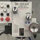 SM-GHC40A Geared Head Drill 415V Power Feed Coolant Digital Display