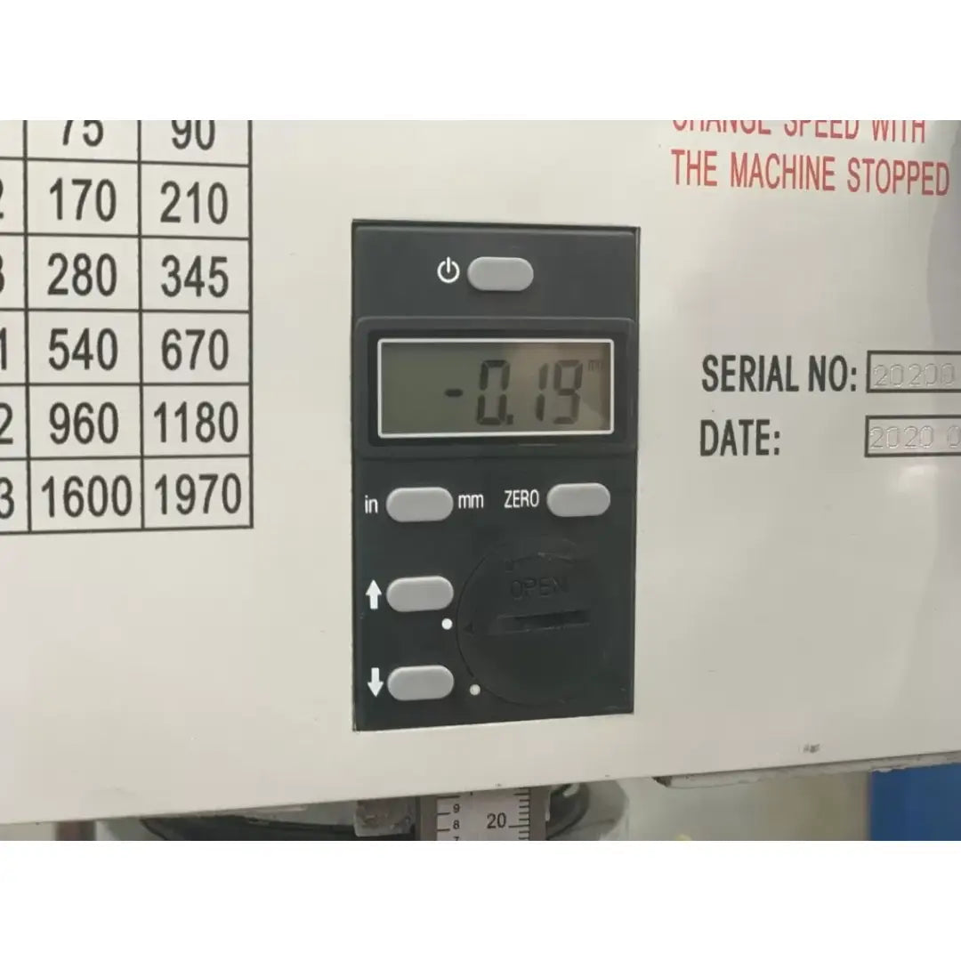 SM-GHC40A Geared Head Drill 240V Power Feed Coolant Digital Display
