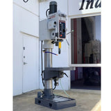 Geared Head Drill, 55mm Capacity, Power Feed & Table, 415V