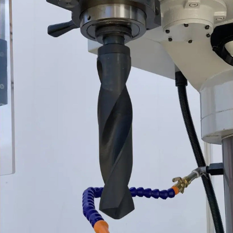 Geared Head Drill, 55mm Capacity, Power Feed & Table, 415V