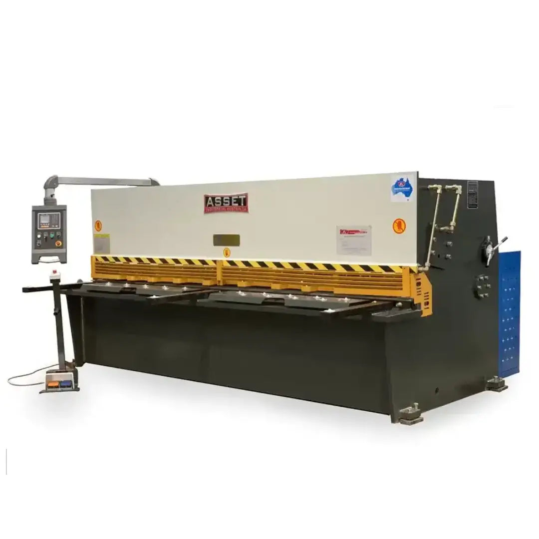 Hydraulic Guillotine SBHS-4006 4000x6.5mm E21S NC Programmable Backgauge Rear Sheet Supports