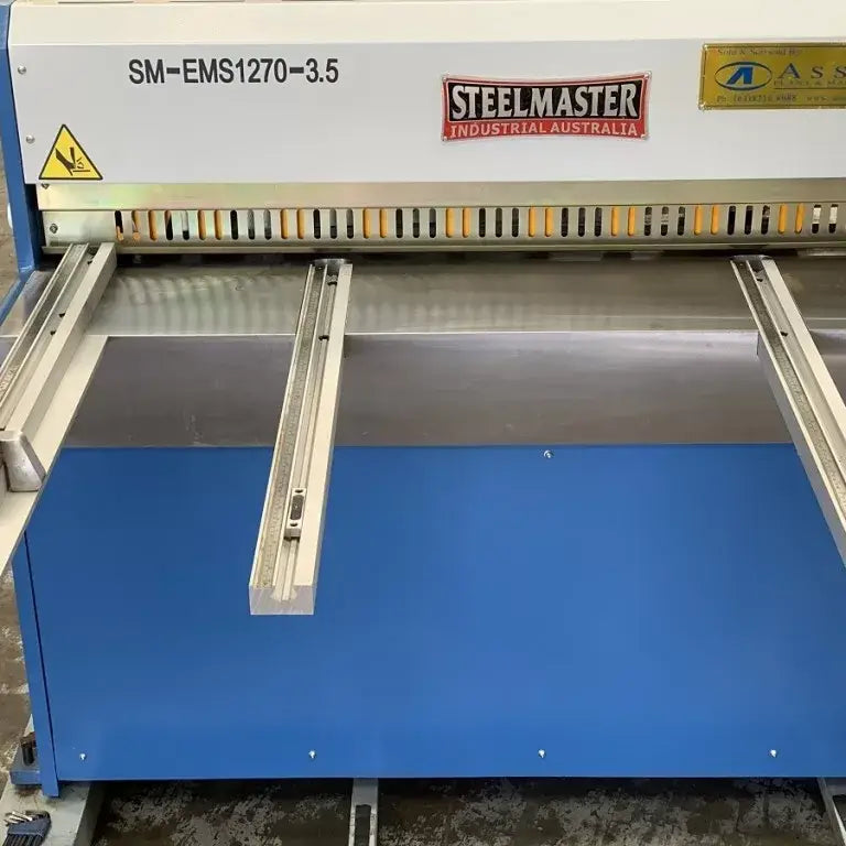 Guillotine Electro-Shear, 1270mm x 3.5mm, Front Sheet Supports