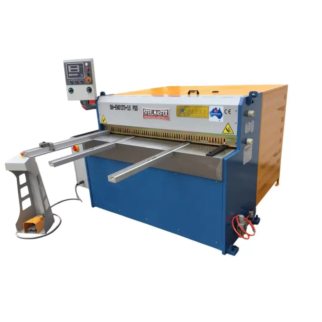 Guillotine Electro Shear, 1270mm x 3.5mm, Power Operated Back Gauge