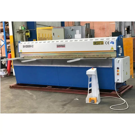 3050mm x 3.2mm Guillotine Electro Shear Front Sheet Supports