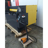 240Volt Hydraulic Guillotine 1320mm x 2.0mm, Back Gauge, Roving Foot Pedal