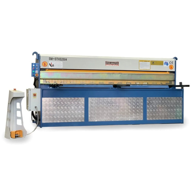2500mm x 4mm Hydraulic Guillotine Back Gauge Quick Blade Gap Setting