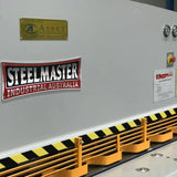 Steelmaster SM-SBHS3206PSS Hydraulic Guillotine 3200mm x 6.5mm, Rear Sheet Supports, Power Ballscrew Back Gauge
