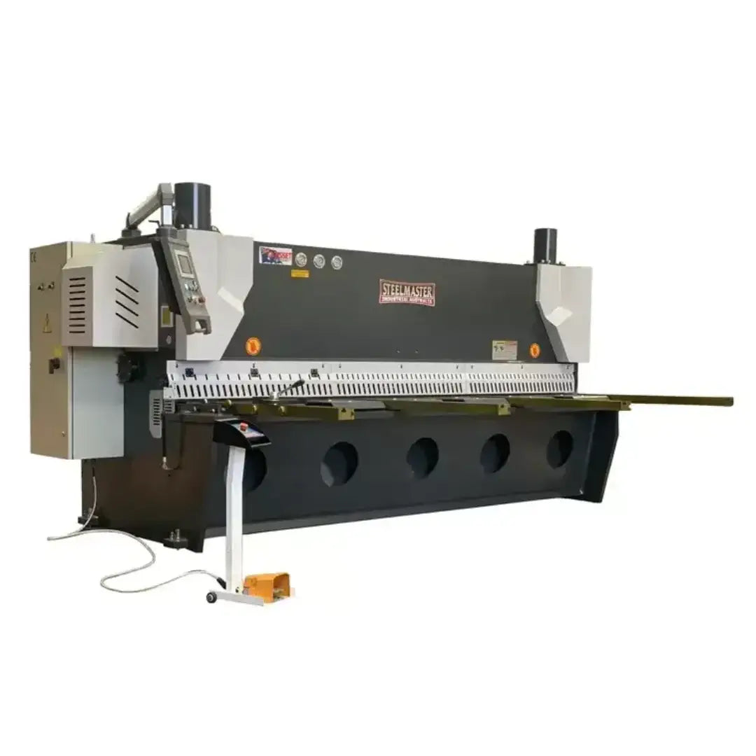 Guillotine Variable Rake 3200mm x 8mm, Rear Pneumatic Sheet Support