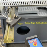 Guillotine Variable Rake 4000mm x 8mm, P40T CNC Touch Screen Control