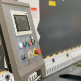 Guillotine Variable Rake 4000mm x 8mm, P40T CNC Touch Screen Control