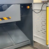 Guillotine Vari Rake 4000mm x 8mm, Rear Pneumatic Sheet Support