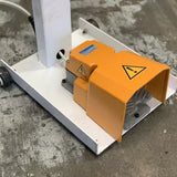 Guillotine Vari Rake 4000mm x 8mm, Rear Pneumatic Sheet Support