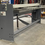Guillotine Manual Treadle, 2500mm x 1.2mm, Adjustable Gibs