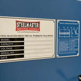 Steelmaster SM-SBHS3206 Hydraulic Guillotine, 3200mm x 6.5mm with Ballscrew Back  Gauge