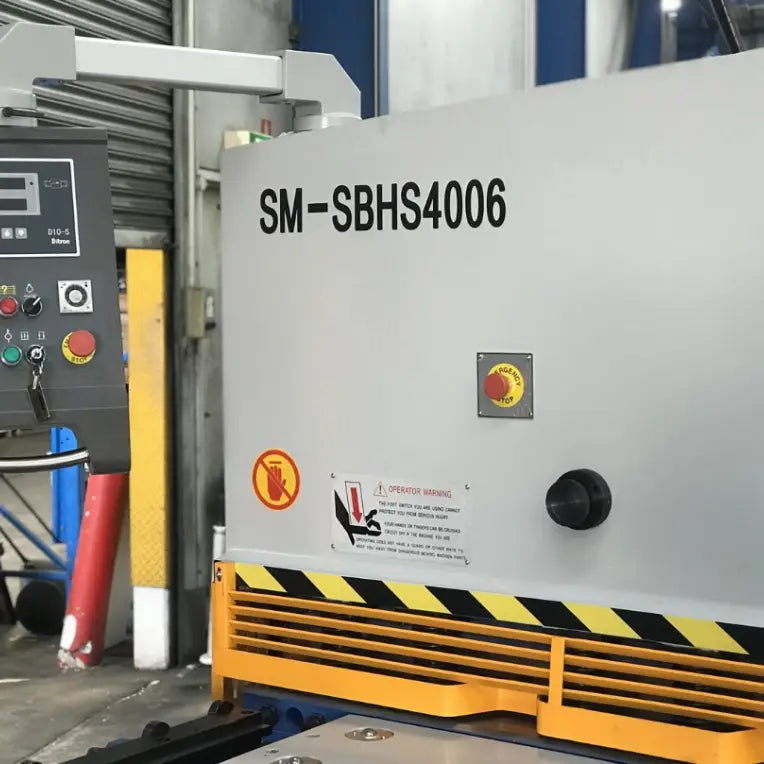Hydraulic Guillotine, 4000mm x 6.5mm with Power Ballscrew Back Gauge