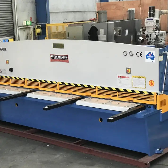Hydraulic Guillotine, 4000mm x 6.5mm with Power Ballscrew Back Gauge