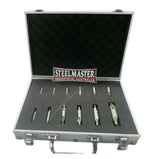 HSS Centre Drill Set, Double Ended Ground, Sizes 1-8