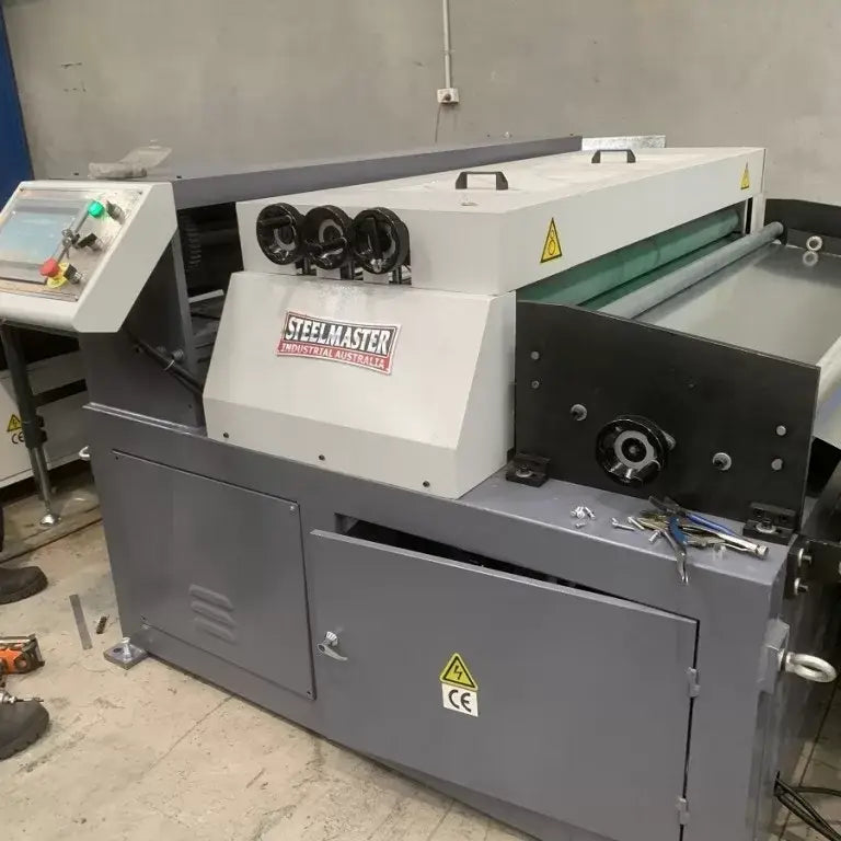 HVAC Automatic Duct Line Model: AML-1 – 1550mm Wide, Decoiler / Straightener /Grooving/Shearing