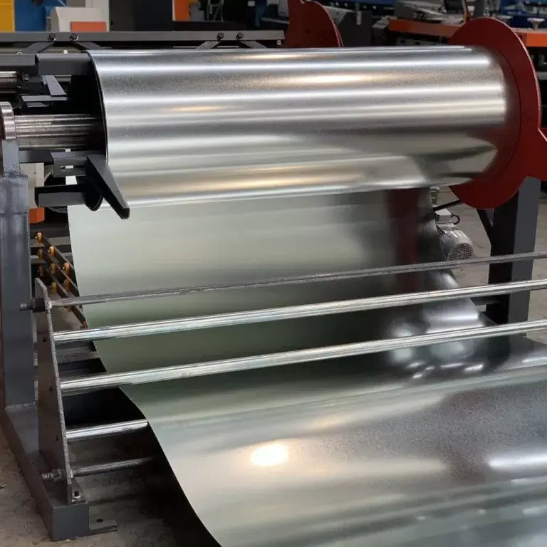 HVAC Automatic Duct Line Model: AML-1 – 1550mm Wide, Decoiler / Straightener /Grooving/Shearing