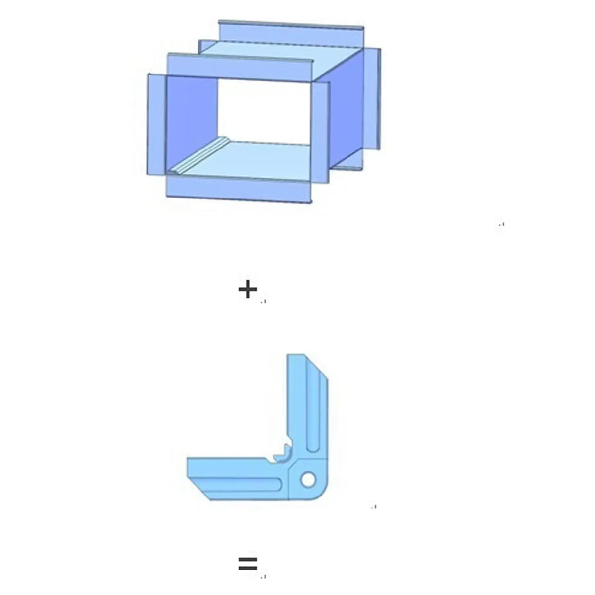 HVAC - Double Sided Corner TDF / TDC Auto Corner Inserter. Steelmaster Model: CC1-1600