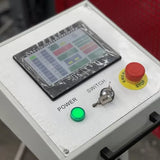 ASSET INDUSTRIAL HFM-4-2500-HVAC. Full Hydraulic Panbrake Folder With PLC Touch Screen Controller
