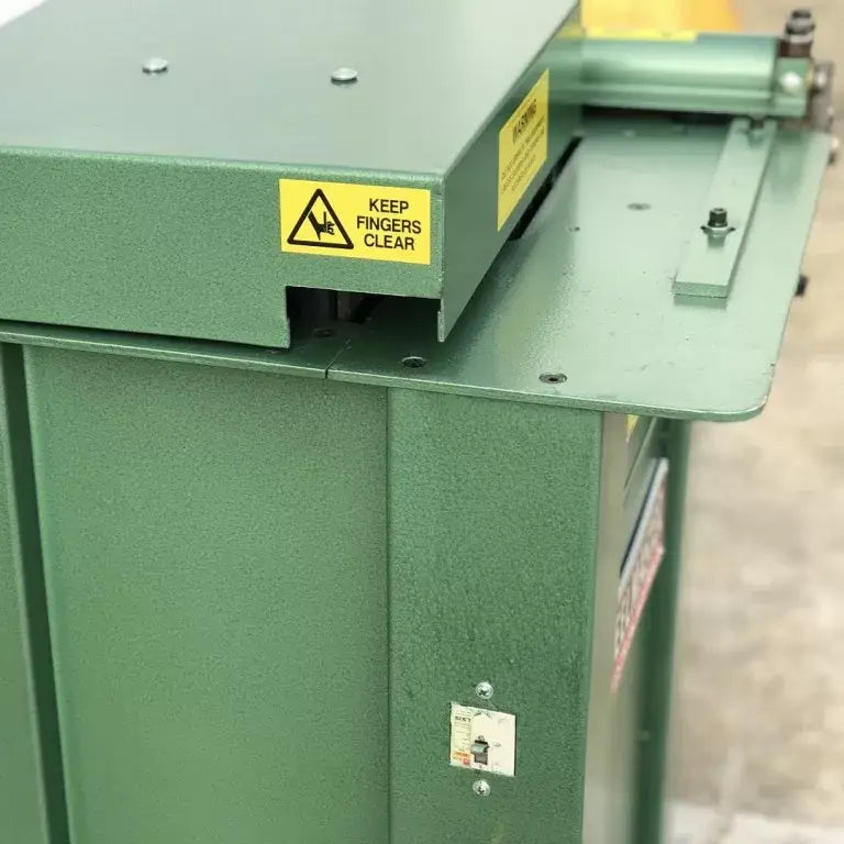 HVAC Sheetmetal Collar Rolling Machine. Steelmaster Model: SM-NO.24. Notch, Bead, Crimp &amp; Roll.