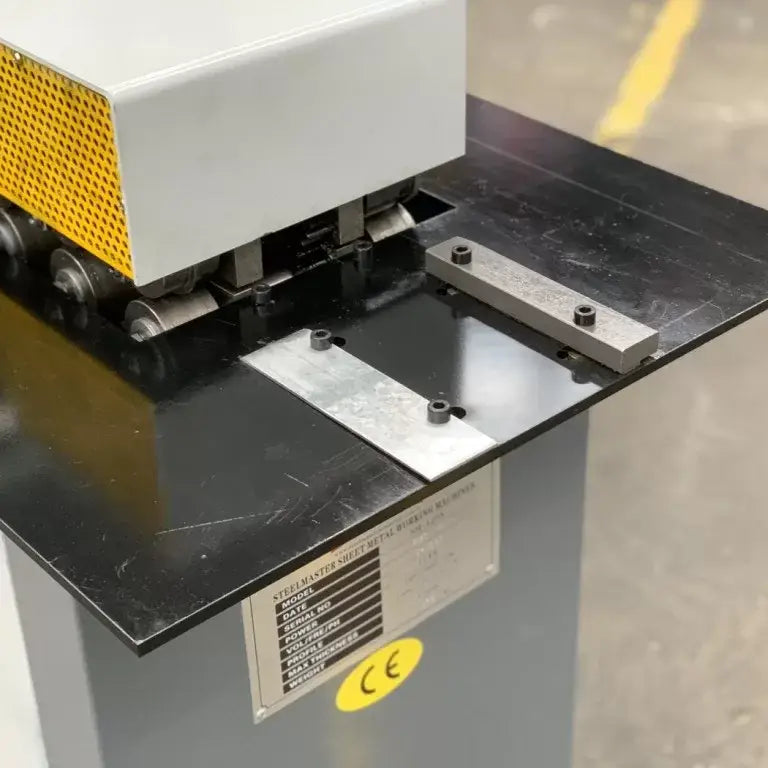 HVAC / Sheetmetal Lockseamer 1.2mm Capacity. Steelmaster Model: SM-L20N, 4 Profiles in 1
